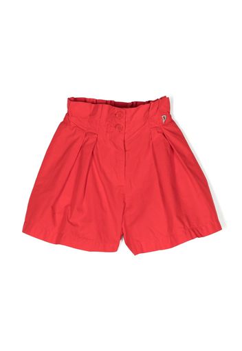 DONDUP KIDS flared cotton shorts - Rot