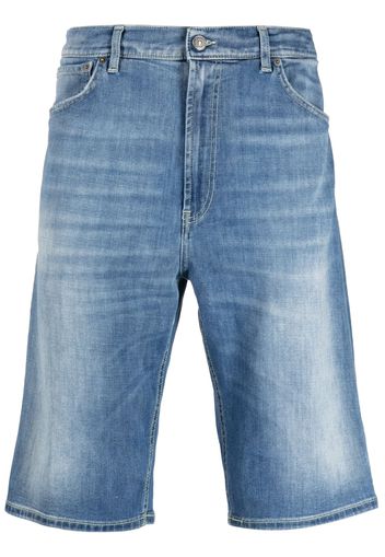 DONDUP straight-leg bermuda denim shorts - Blau