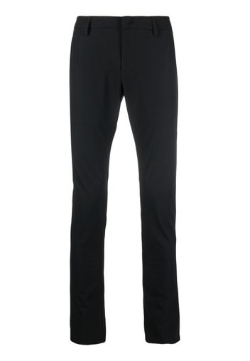 DONDUP slim-cut cotton trousers - Schwarz