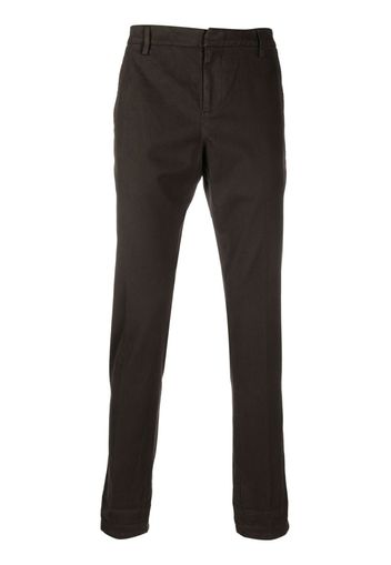 DONDUP mid-rise skinny-cut trousers - Braun