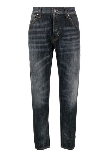 DONDUP cotton cropped jeans - Blau