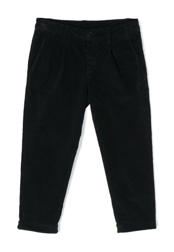 DONDUP KIDS cotton-blend chino trousers - Blau