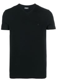 DONDUP V-neck fitted T-Shirt - Schwarz