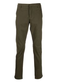 DONDUP slim-cut chino trousers - Grün