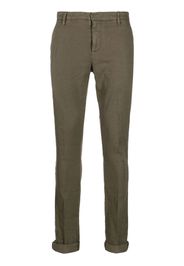 DONDUP slim-cut chino trousers - Grün