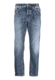 DONDUP stonewashed slim-fit jeans - Blau