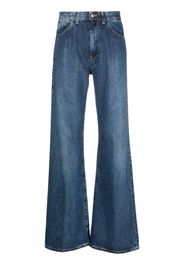 DONDUP low-rise wide-leg jeans - Blau