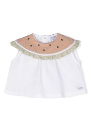 Donsje Frutys ruffled blouse - Weiß