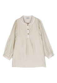 Donsje Lundi long-sleeve blouse - Nude