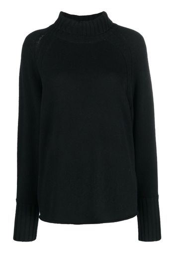 Dorothee Schumacher Rollkragenpullover mit Kaschmiranteil - Schwarz