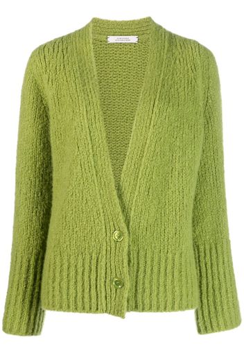 Dorothee Schumacher Cardigan mit V-Ausschnitt - Grün