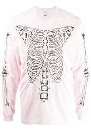 Doublet skeleton long-sleeve T-shirt - Rosa
