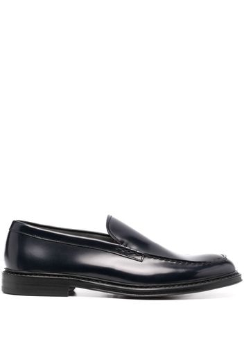 Doucal's Loafer mit Glanzoptik - Schwarz