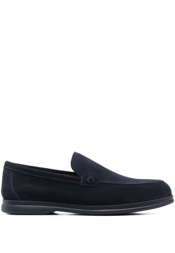 Doucal's 20mm slip-on suede loafers - Blau