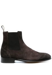 Doucal's leather ankle boots - Braun