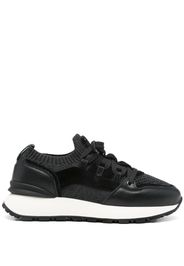 Doucal's Sneakers mit Kontrasteinsätzen - Schwarz
