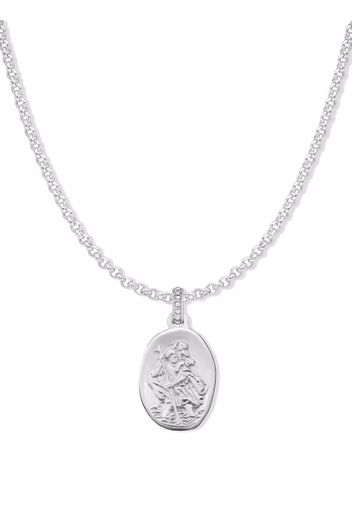 DOWER AND HALL pendant necklace - Silber