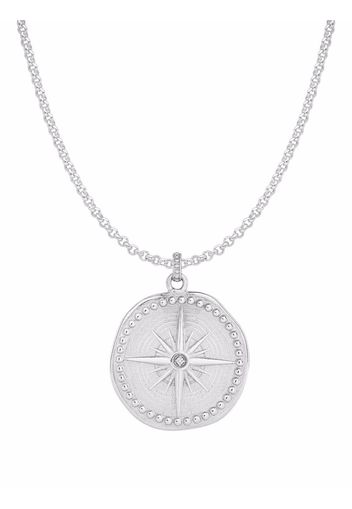 DOWER AND HALL pendant necklace - Silber