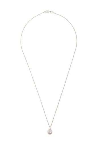 DOWER AND HALL pearl pendant necklace - Silber