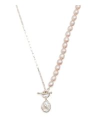 DOWER AND HALL Luna freshwater pearl-embellished necklace - Weiß