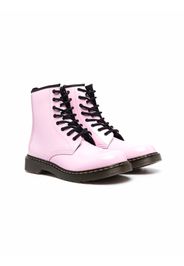 Dr. Martens Kids TEEN lace-up boots - Rosa