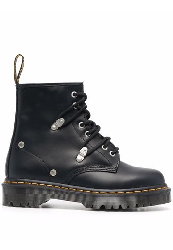 Dr. Martens Bex studded lace-up boots - Schwarz