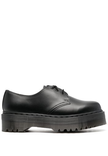 Dr. Martens Derby-Schuhe in Lederoptik - Schwarz