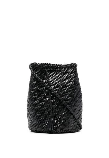 DRAGON DIFFUSION Pompom Double Jump bucket bag - Schwarz