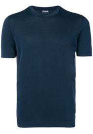 Drumohr Gestricktes T-Shirt - Blau