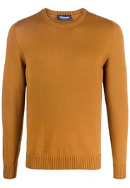 Drumohr Merinopullover mit Rundhalsausschnitt - Orange