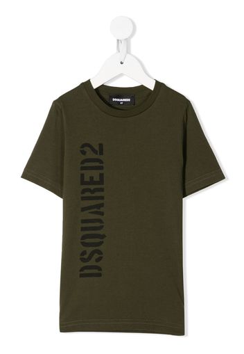 Dsquared2 Kids T-Shirt mit Logo-Print - Grün