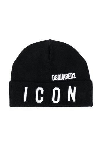 Dsquared2 Kids 'Icon' Mütze - Schwarz