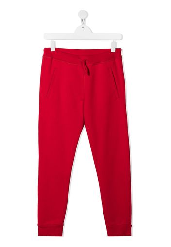 Dsquared2 Kids Jogginghose mit Logo-Print - Rot