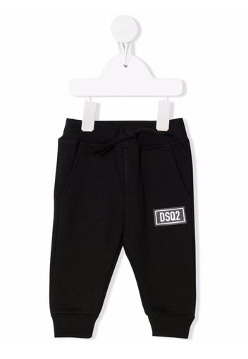 Dsquared2 Kids Jogginghose mit Logo-Patch - Schwarz