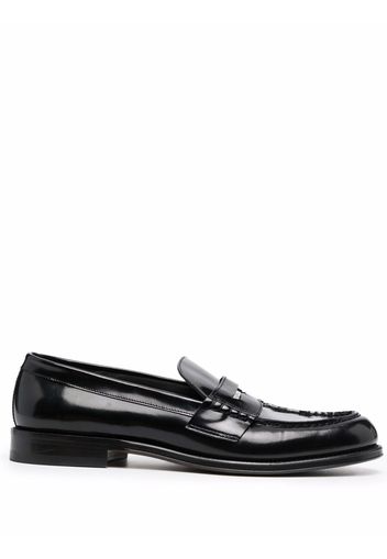 Dsquared2 Penny-Loafer mit Glanzoptik - Schwarz