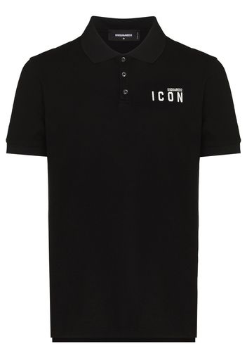 Dsquared2 D2 MINI ICON SS POLO MLTI - Schwarz