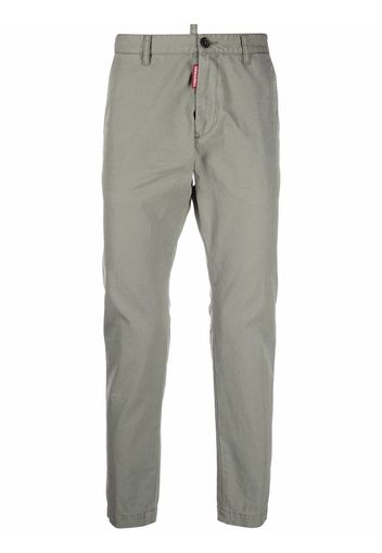 Dsquared2 straight-leg chinos - Grün