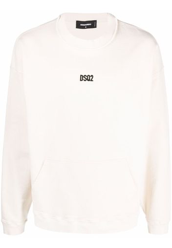 Dsquared2 logo crew-neck sweatshirt - Nude