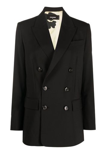 Dsquared2 double-breasted blazer - Schwarz