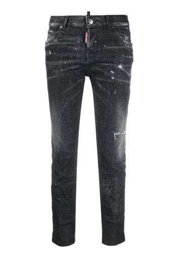 Dsquared2 Jeans mit geradem Bein - Schwarz