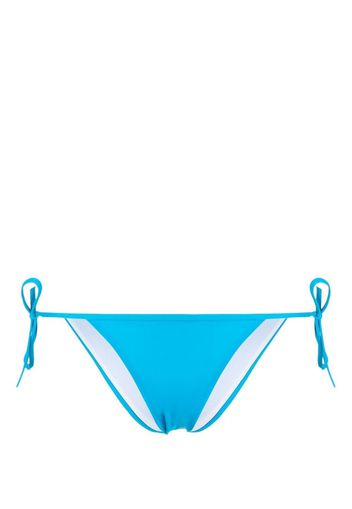 Dsquared2 logo-print bikini bottoms - Blau