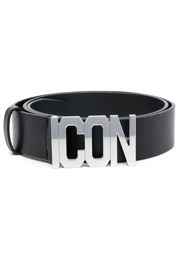 Dsquared2 Icon leather belt - Schwarz