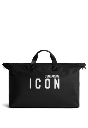 Dsquared2 logo-print tote bag - Schwarz