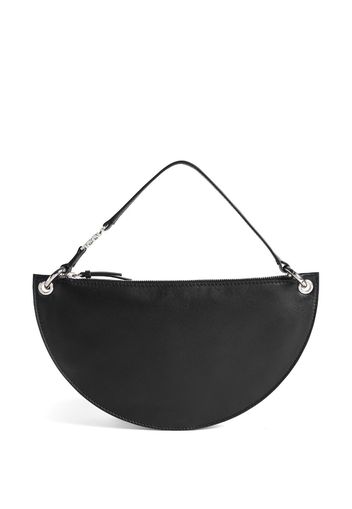 Dsquared2 curved leather tote bag - Schwarz