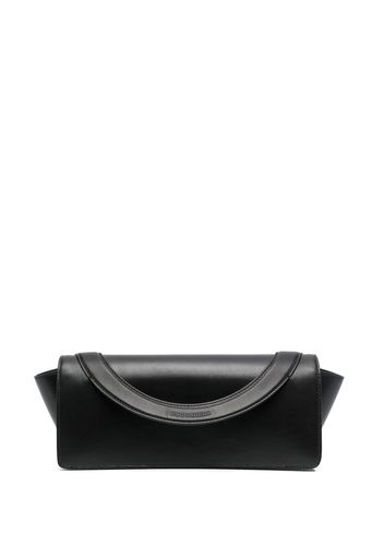 Dsquared2 wrist-strap leather clutch bag - Schwarz