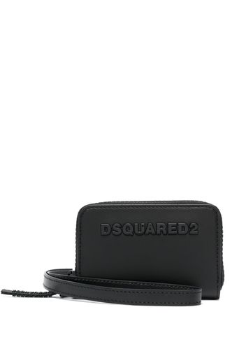 Dsquared2 logo-detail wallet - Schwarz