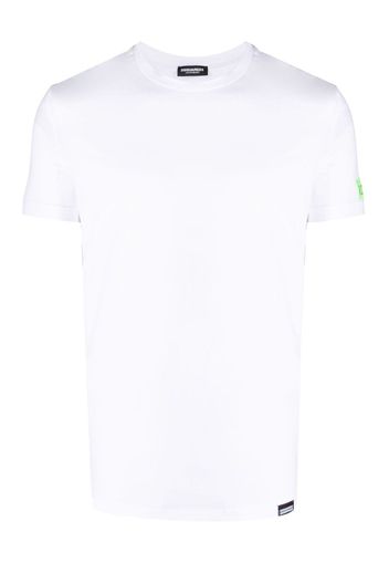 Dsquared2 logo-patch cotton T-shirt - Weiß