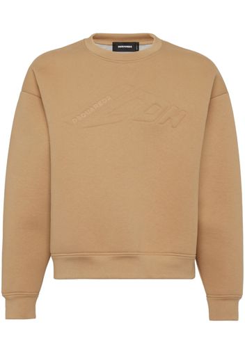 DSQUARED2 Sweatshirt mit Icon-Prägung - Nude