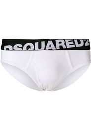 Dsquared2 Slip mit Logo - Weiß