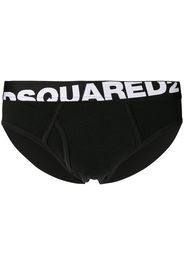 Dsquared2 Slip mit Logo - Schwarz